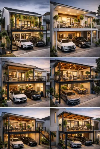 Mezannine Teras Rumah Keren di Sentul City